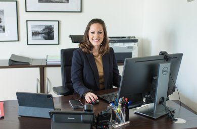 Bürgermeisterin Lena Herget Bürgermeisterin Lena Herget