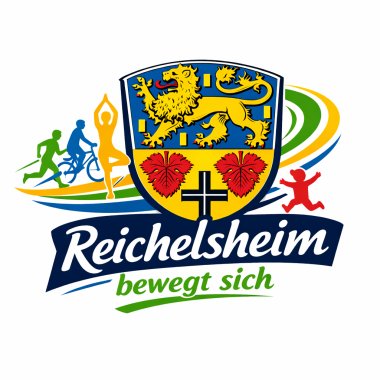 Reichelsheim bewegt sich Ein Schriftzug mit "Reichelsheim bewegt sich"
