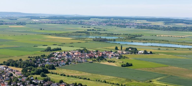 Luftbild von Heuchelheim 