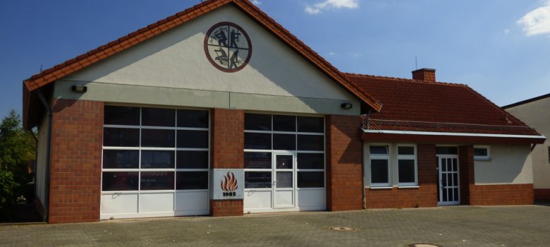 Frontansicht Feuerwehrhaus Reichelsheim