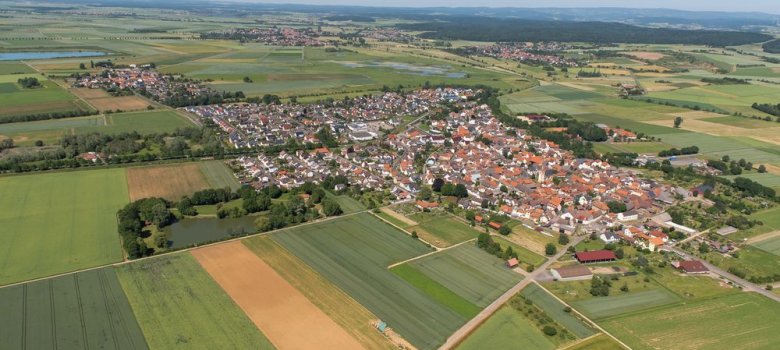 Luftbild von Reichelsheim 