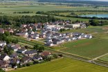Luftbild Neubaugebiet Weckesheim
