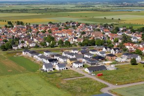 Luftbild Neubaugebiet Weckesheim
