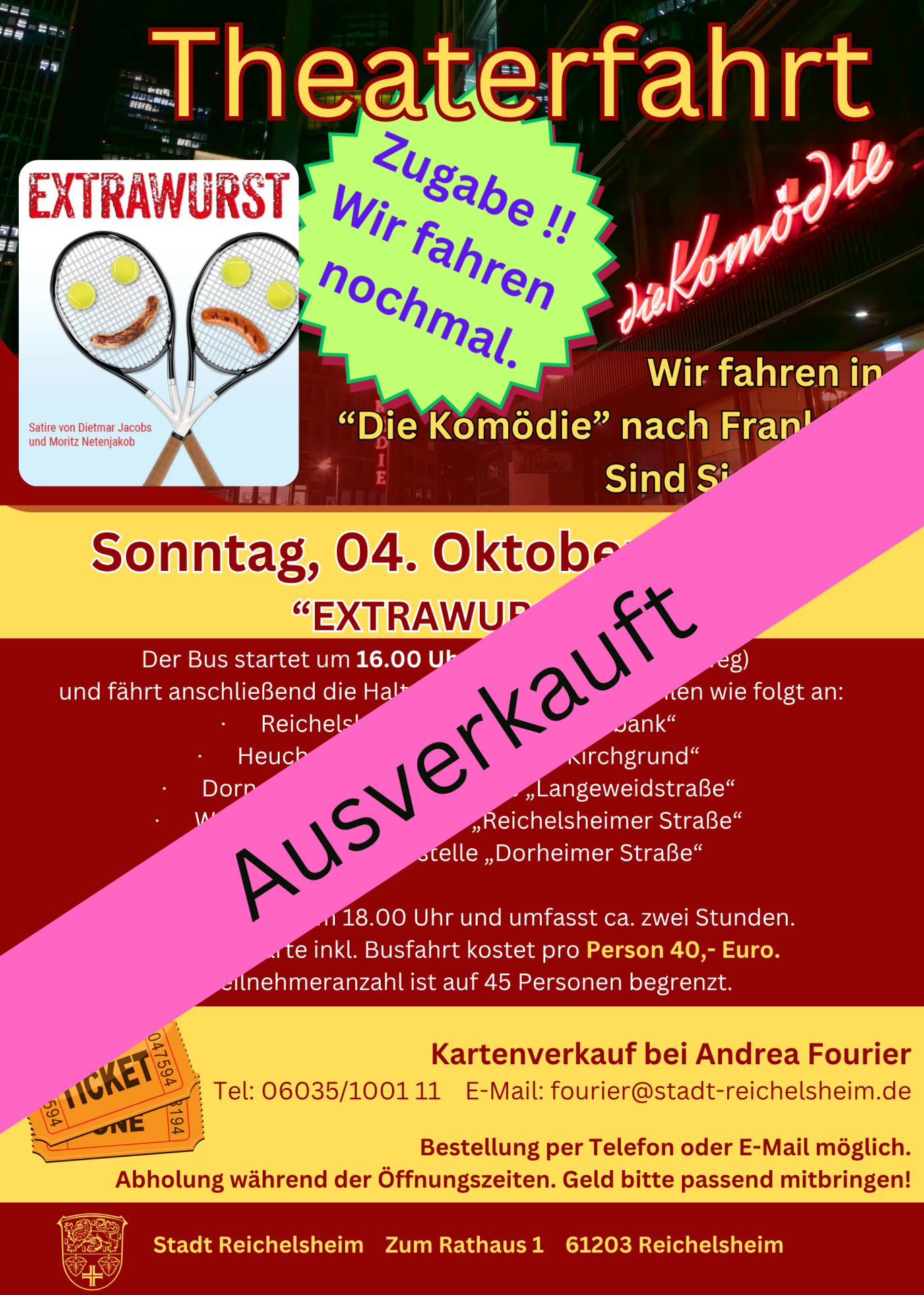 Theaterfahrt Information