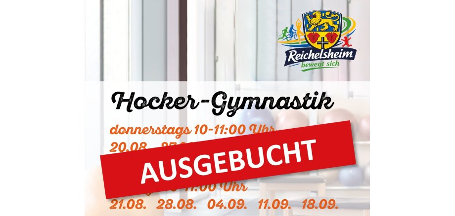 Reichelsheim bewegt sich: Hockergymnastik der Kurs ist ausgebucht Reichelsheim bewegt sich: Hockergymnastik der Kurs ist ausgebucht