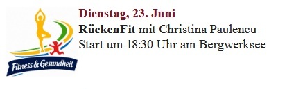 Logo der Stadt Reichelsheim und dem Schriftzug Fitness und Gesundheit