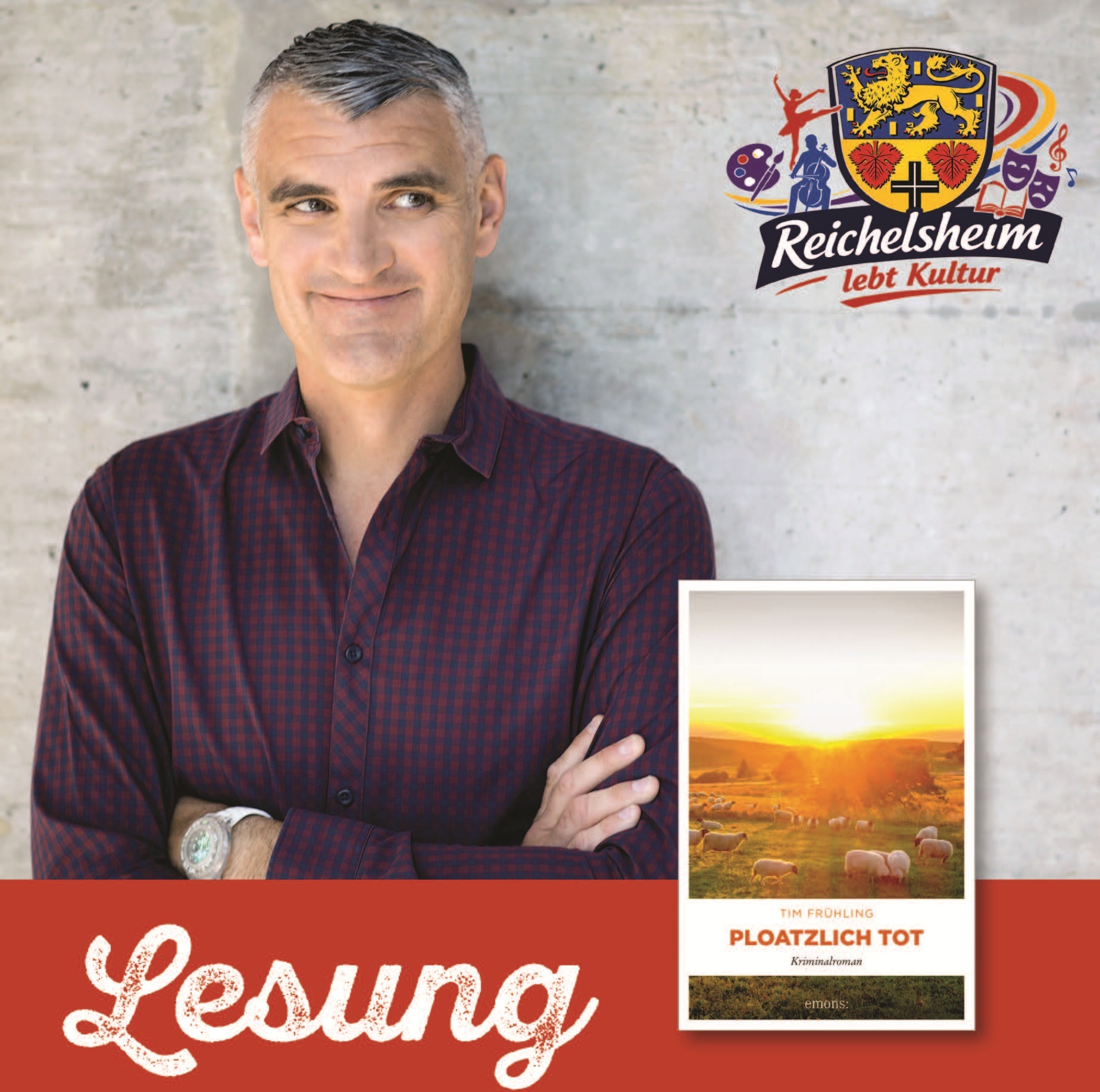 Tim Frühling liest am 24.10.2026 in Dorn-Assenheim