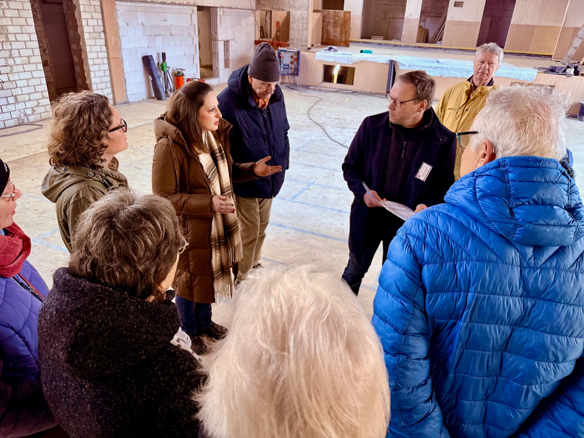 Baustellenbegehung BGH Reichelsheim