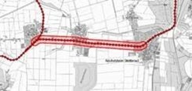 Baustellenplan Bahn AG