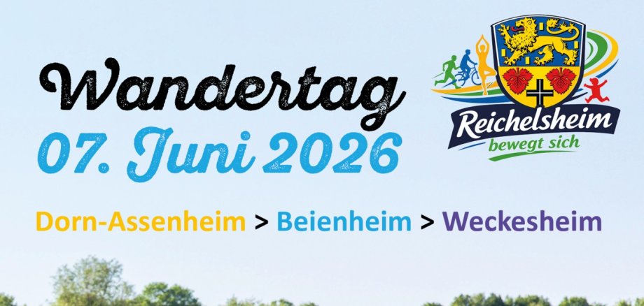 Plakat Wandertag