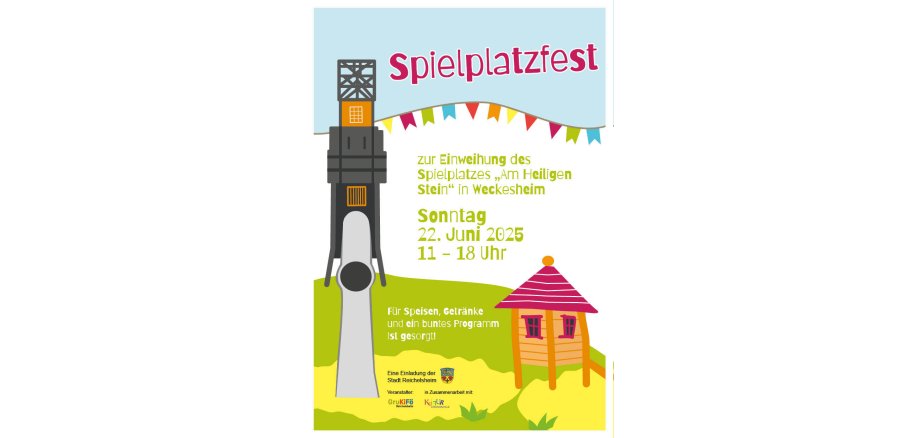 Spielturm am Spielplatz Am Heiligen Stein