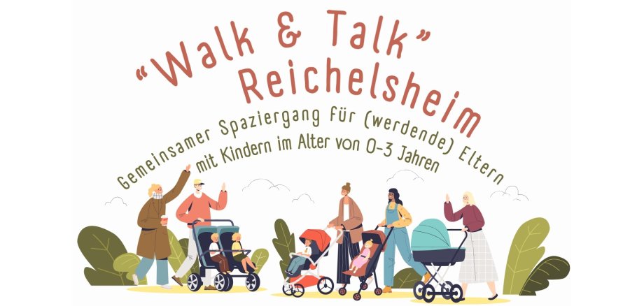 Walk & Talk Spaziergang Walk&Talk Reichelsheim Gemeinsamer Spaziergang für (werdende) Eltern