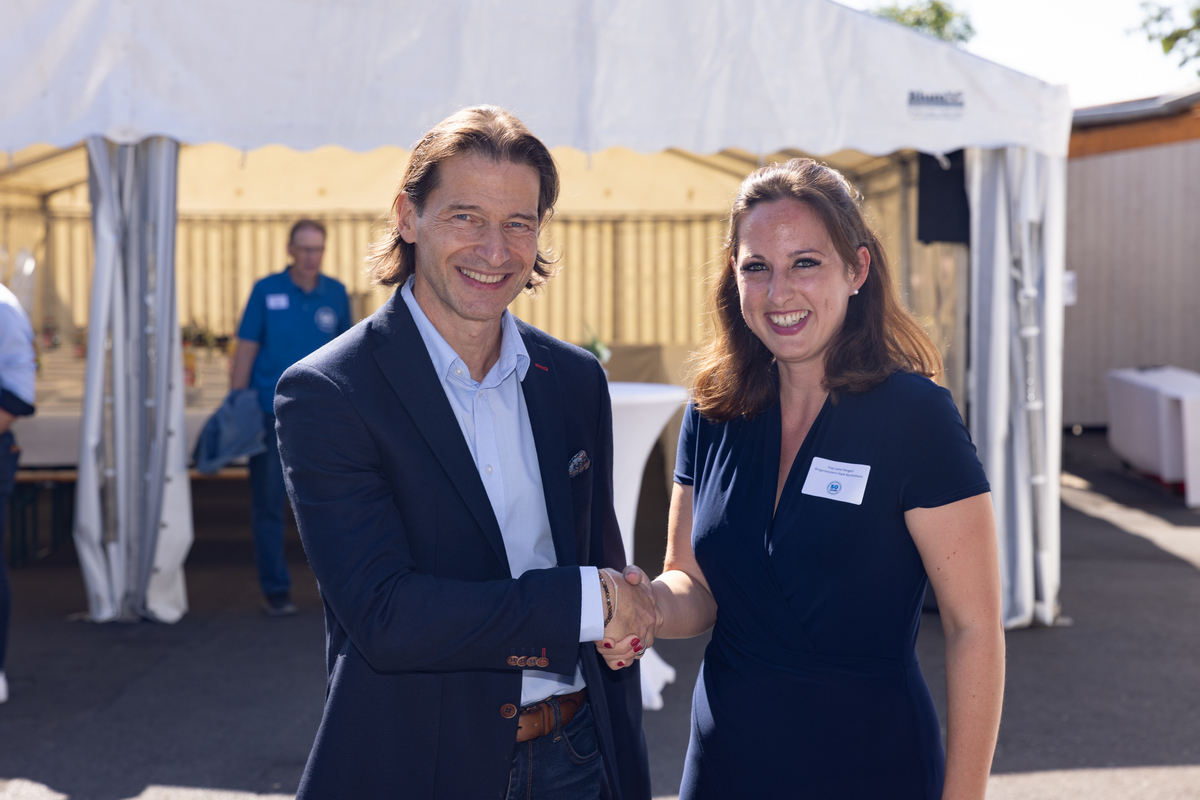 Thorsten Welcker und Lena Herget