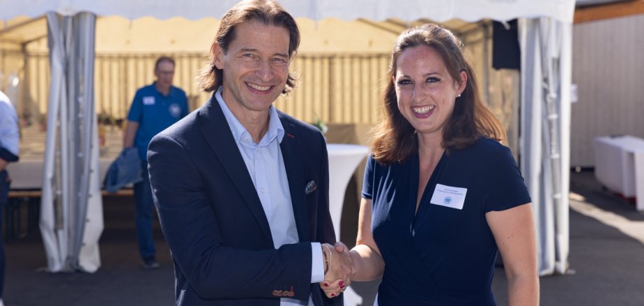 Thorsten Welcker und Lena Herget