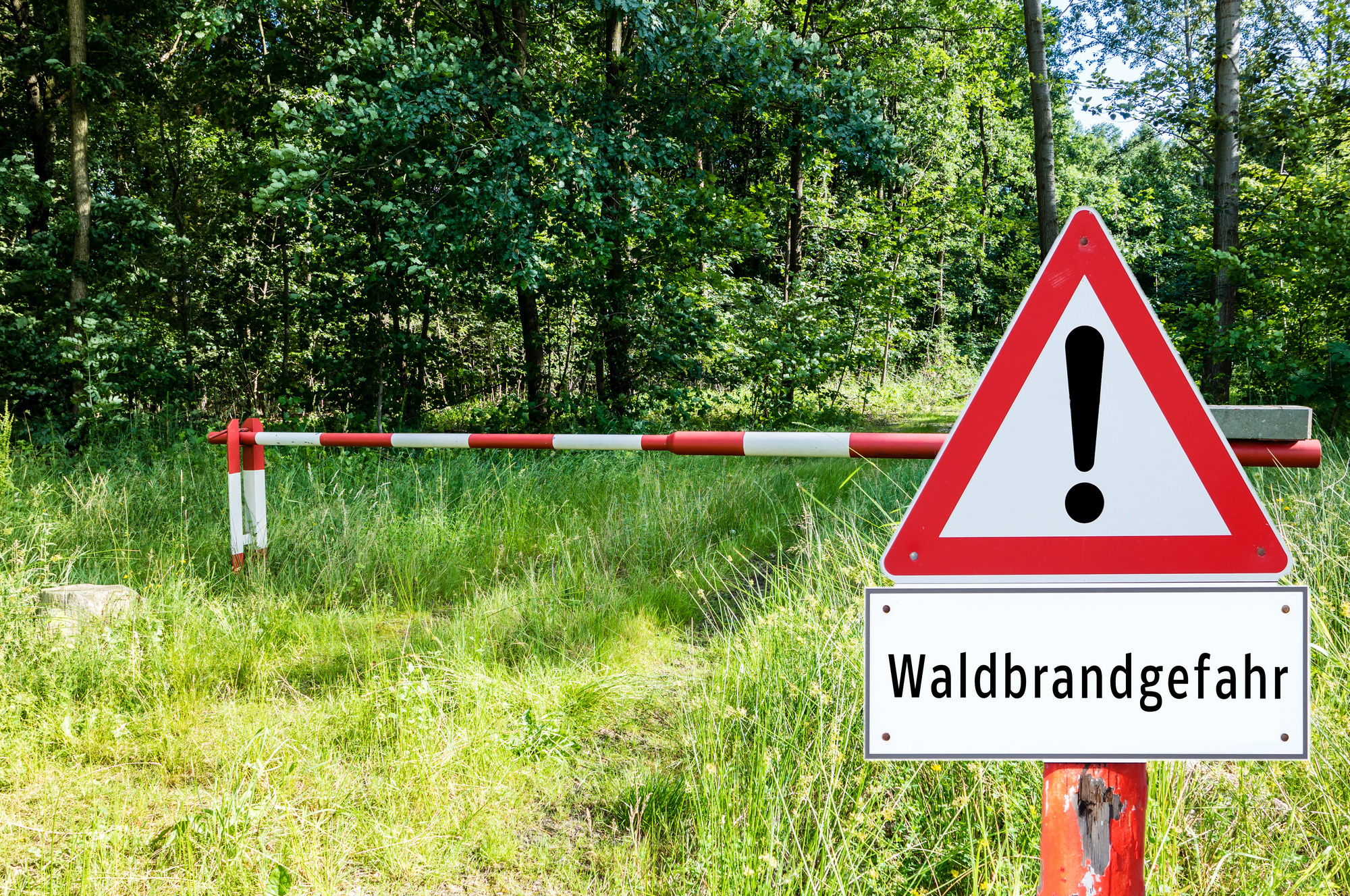 Schild Waldbrandgefahr
