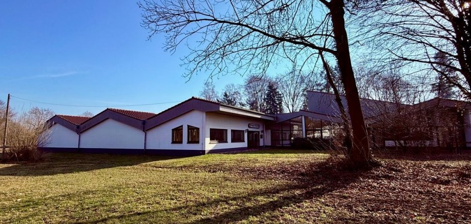 Das Bürgerhaus Reichelsheim ist auf dem Bild sichtbar.