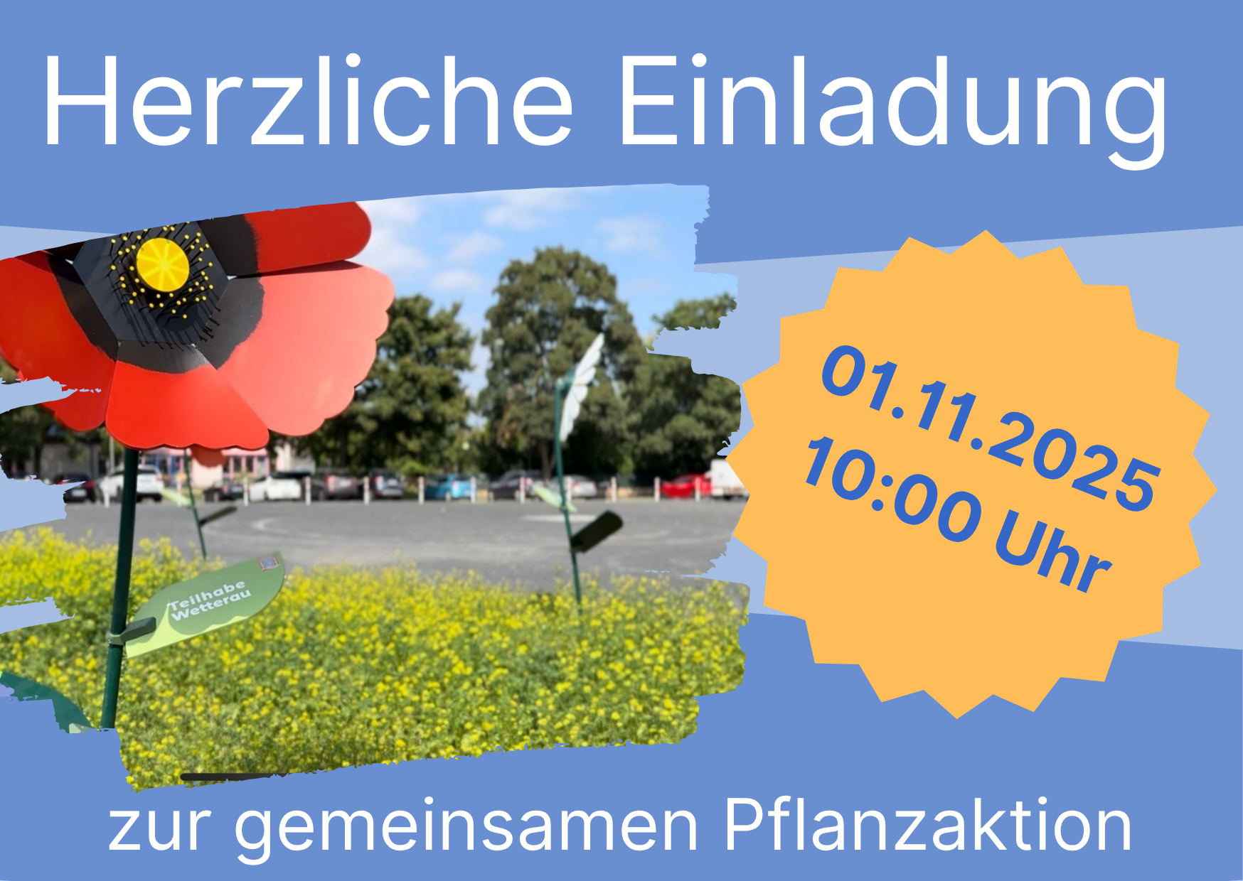 Gemeinsame Pflanzaktion Beienheim Einladung