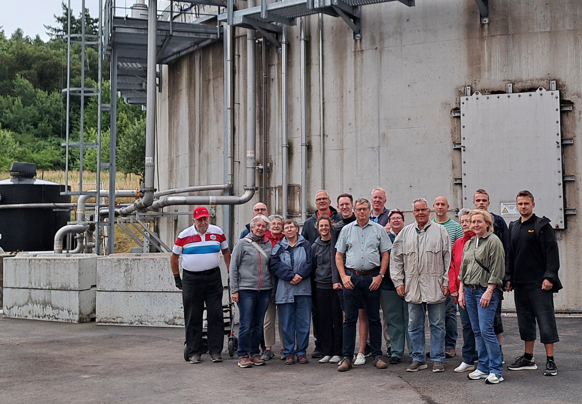 Führung im Kompostwerk